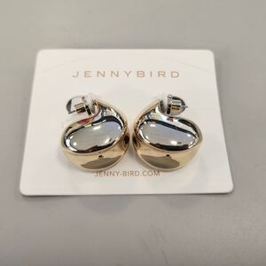 NWT Jenny Bird Gold-Tone Nouveaux Puff Earrings
